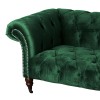 Matisse Velvet Three Seat Chesterfield Sofa