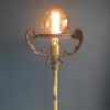 Victorian Brass telescopic standard lamp