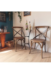 VINTAGE BENTWOOD STYLE CAFÉ CHAIRS
