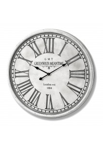LARGE GREENWICH WOODEN WALL CLOCK