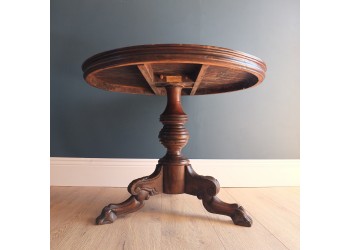 Victorian Round Card Table 