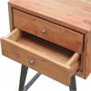 Bedside Drawers With Iron Legs
